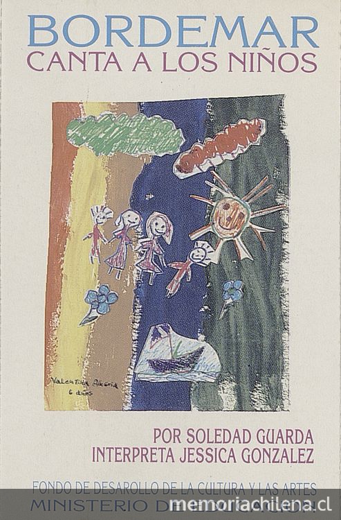 Bordemar canta a los niños : con Soledad Guarda : interpreta Jessica González, 1995