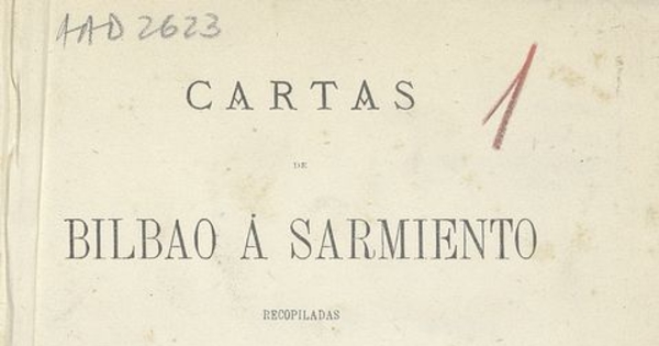 Cartas de Bilbao á Sarmiento