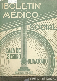 Boletín médico Social de la Caja de seguro obligatorio N° 33, febrero de 1937