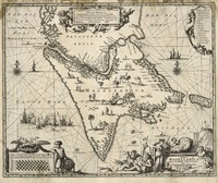 Tabula Magellanica qua Tierræ del Fuego cum celeberrimis fretis a E. Magellano et I. Le Maire detectis Novifs et accuratisim descript exhibetur. [material cartográfico] :