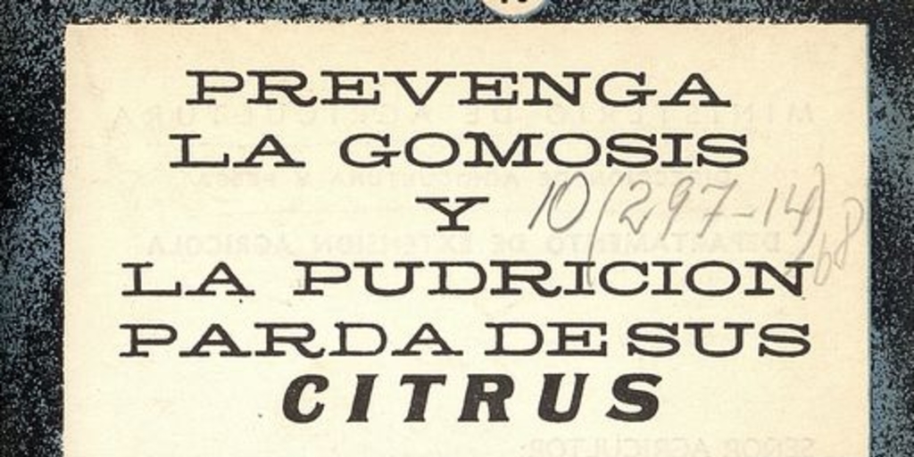  Cubierta de Defiéndase de la gomosis y de la pudrición parda de sus citrus / Tucapel Schudeck G.