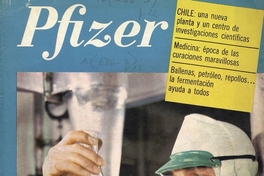 Cubierta de Reportaje especial / Instituto Pfizer para Investigaciones Científicas