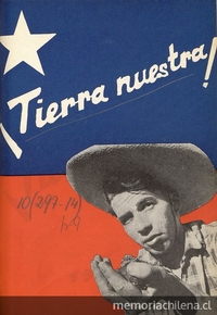 Portada de Tierra nuestra! / Corporación de la Reforma Agraria, CORA, 1966