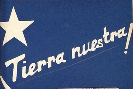 Portada de Tierra nuestra! / Corporación de la Reforma Agraria, CORA, 1966