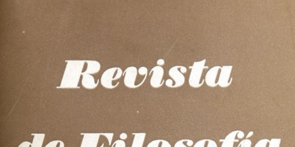 Revista de filosofía: v.3, no.3 (dic. 1956)