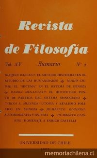 Revista de filosofía Vol.15:no.2 (1977:sept.)