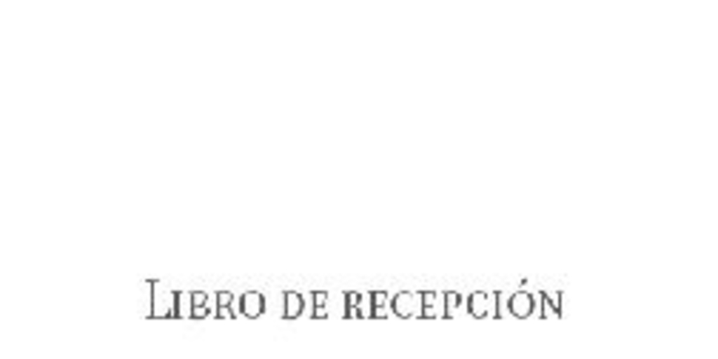 Transcripción del Libro de resepción de oficios de cabildo de [es]ta billa de San Rafael de Rozas que da principio en el año 1787