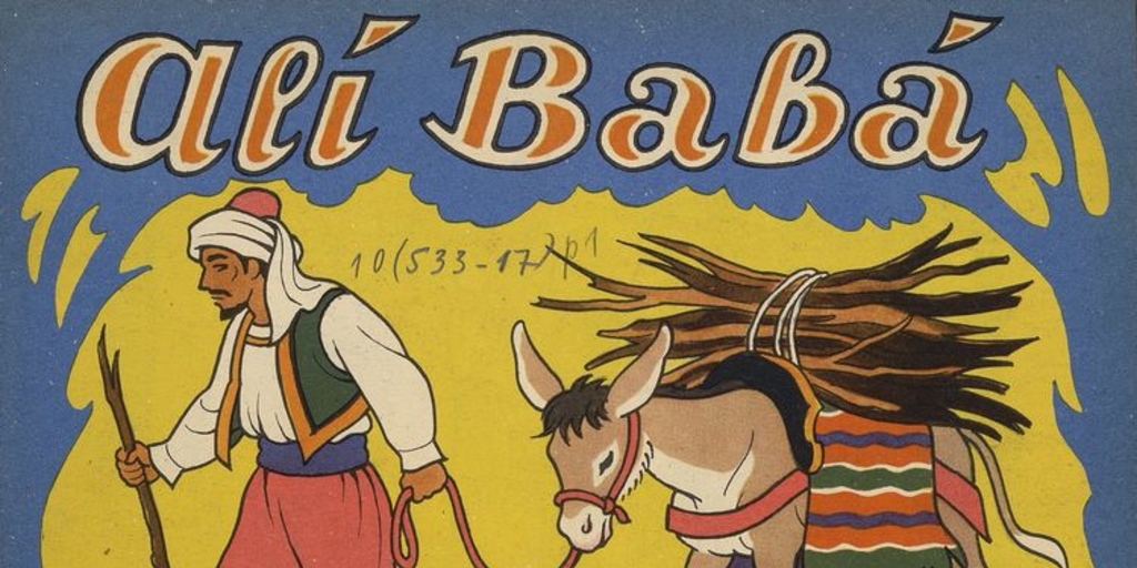  Portada de Alí Babá, 1953