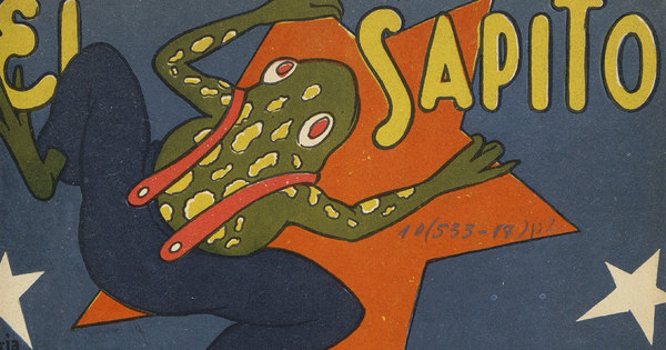 Portada de El sapito que fué al cielo, 1949