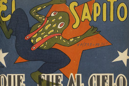 Portada de El sapito que fué al cielo, 1949