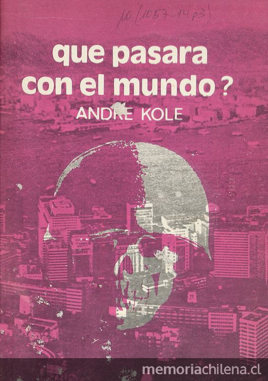 Portada de Que pasará con el mundo?, 1973