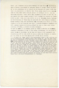 [Extracto del fragmento de la carta de Pedro de Valdivia a Carlos V]  [manuscrito]