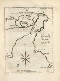 Plan du Port de Baldivia située a la cote du Chili par 39° 36' de latitud Australe. [material cartográfico]