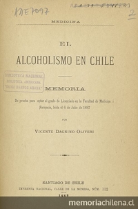 El alcoholismo en Chile