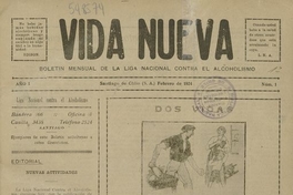 Vida Nueva Año I: nº1, febrero de 1924