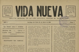 Vida Nueva Año I: nº3, abril de 1924