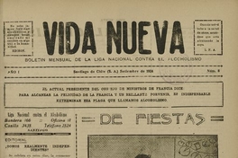 Vida Nueva Año I: nº8, septiembre de 1924