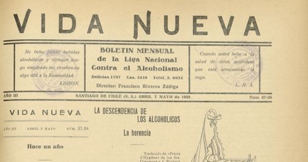  Vida Nueva Año III: nº37-38, abril-mayo de 1928