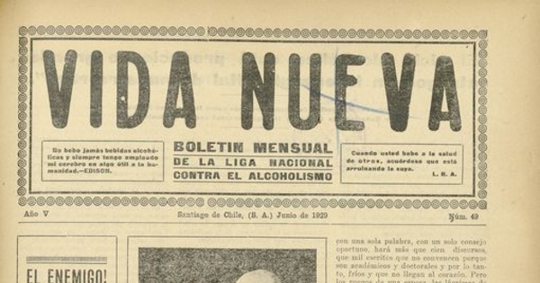 Vida Nueva Año V: nº49, junio de 1929