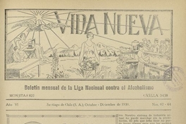  Vida Nueva Año VII: nº62-64, octubre-diciembre de 1930