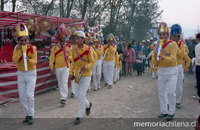 Bailes Chinos en Fiesta de la Virgen del Carmen de Pachacamita, región de Valparaíso, 16 de julio de 1995