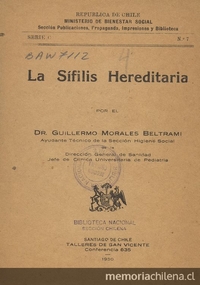 La sífilis hereditaria