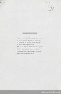 Peregrino o veraneante[manuscrito]