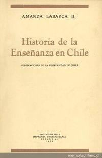 Historia de la Enseñanza en Chile