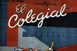 El Colegial: año 1, número 25 número, 3 de octubre de 1941