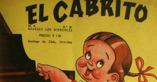 Portada de El cabrito, número 85, 19 de mayo de 1943