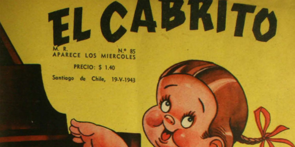 Portada de El cabrito, número 85, 19 de mayo de 1943