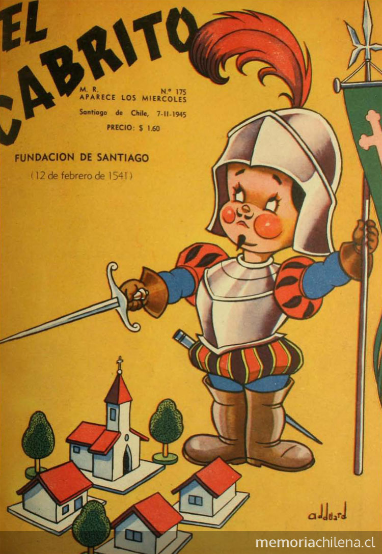 Portada de El cabrito, número 175, 7 de noviembre de 1945