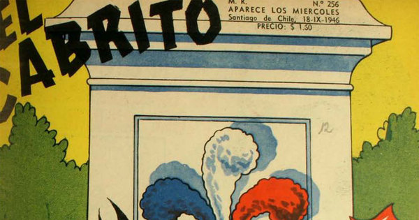 Portada de El cabrito, número 256, 18 de septiembre de 1946