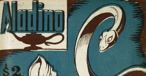 Portada de Aladino, número 17, 1949