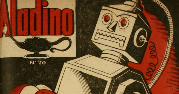 Portada de Aladino, número 70, 1950