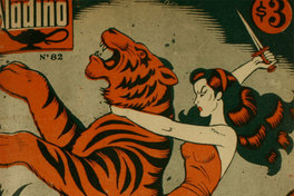 Portada de Aladino, número 70, 1950