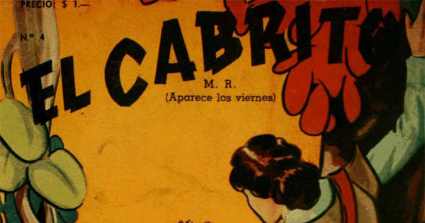 Portada de El cabrito, número 4, 1941