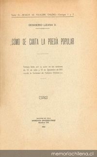 Revista de Folklore Chileno