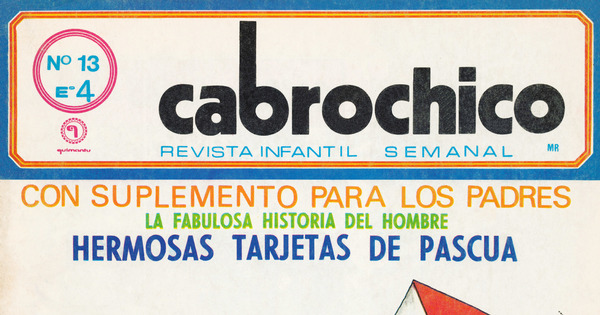 Portada de Cabrochico. Año 1, número 13, 1971