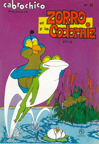 Portada de Cabrochico. Año 1, número 63, 1972