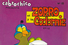 Portada de Cabrochico. Año 1, número 63, 1972