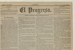 El Progreso. Año 7, número 2099, 6 agosto 1849