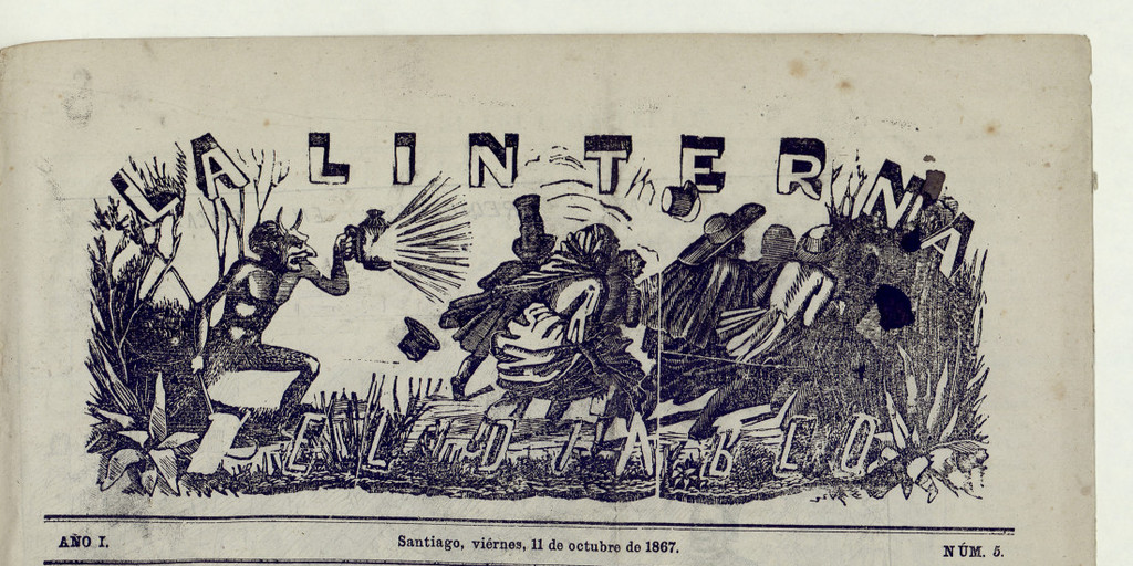 La Linterna del Diablo. Número 5, 11 de octubre de 1867