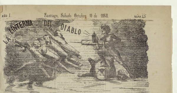 La Linterna del Diablo: año 1, número 45, 10 de octubre de 1868