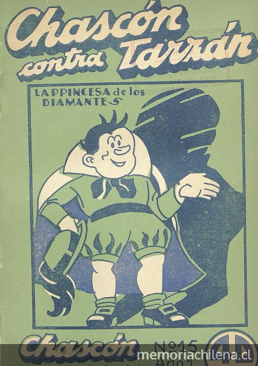 Chascon :revista semanal de cuentos para niños. Santiago, 1936, número 15, 5 de agosto de 1936