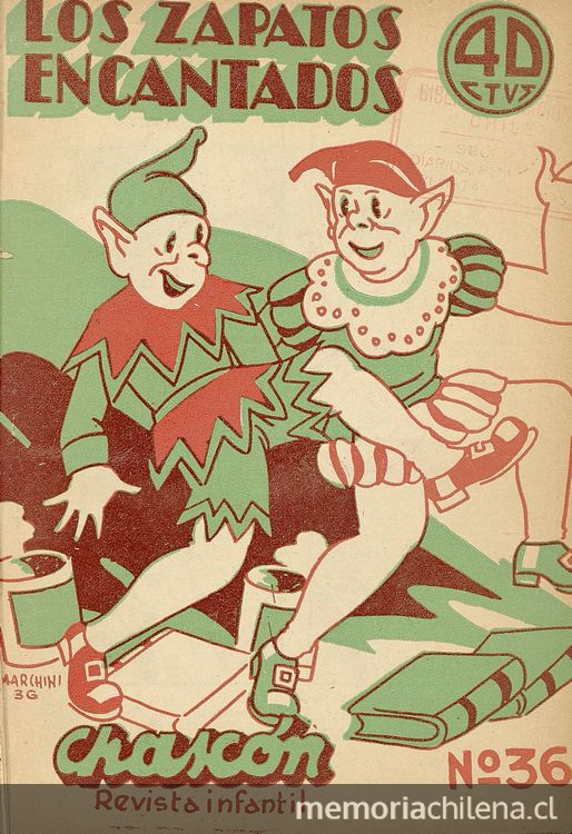 Chascon :revista semanal de cuentos para niños. Santiago, 1936, número 36, 30 de diciembre de 1936