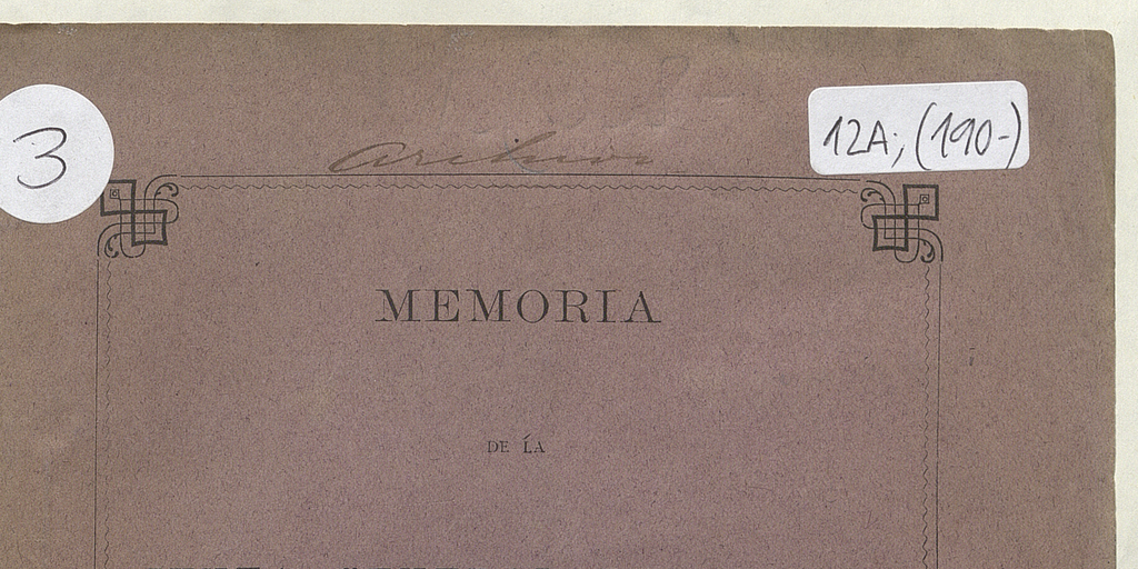 Memoria de la Junta Central de Vacuna correspondiente a 1888.