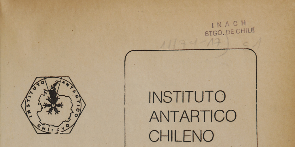 Antártica Chilena/Instituto Antártico Chileno. Santiago : El Instituto, 1975