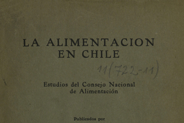 Estudios del Consejo Nacional de Alimentación, 1942