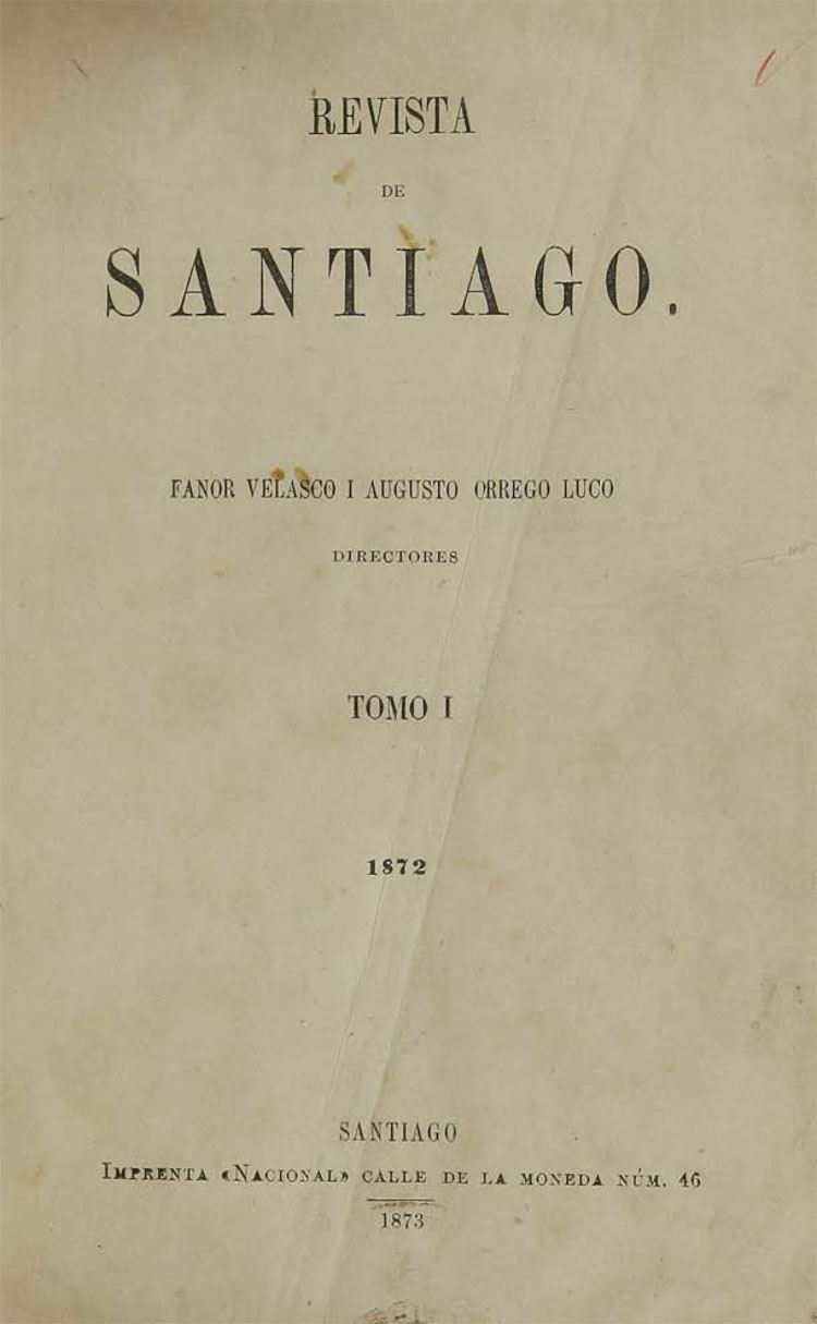 Revista del mes, 31 de agosto de 1872